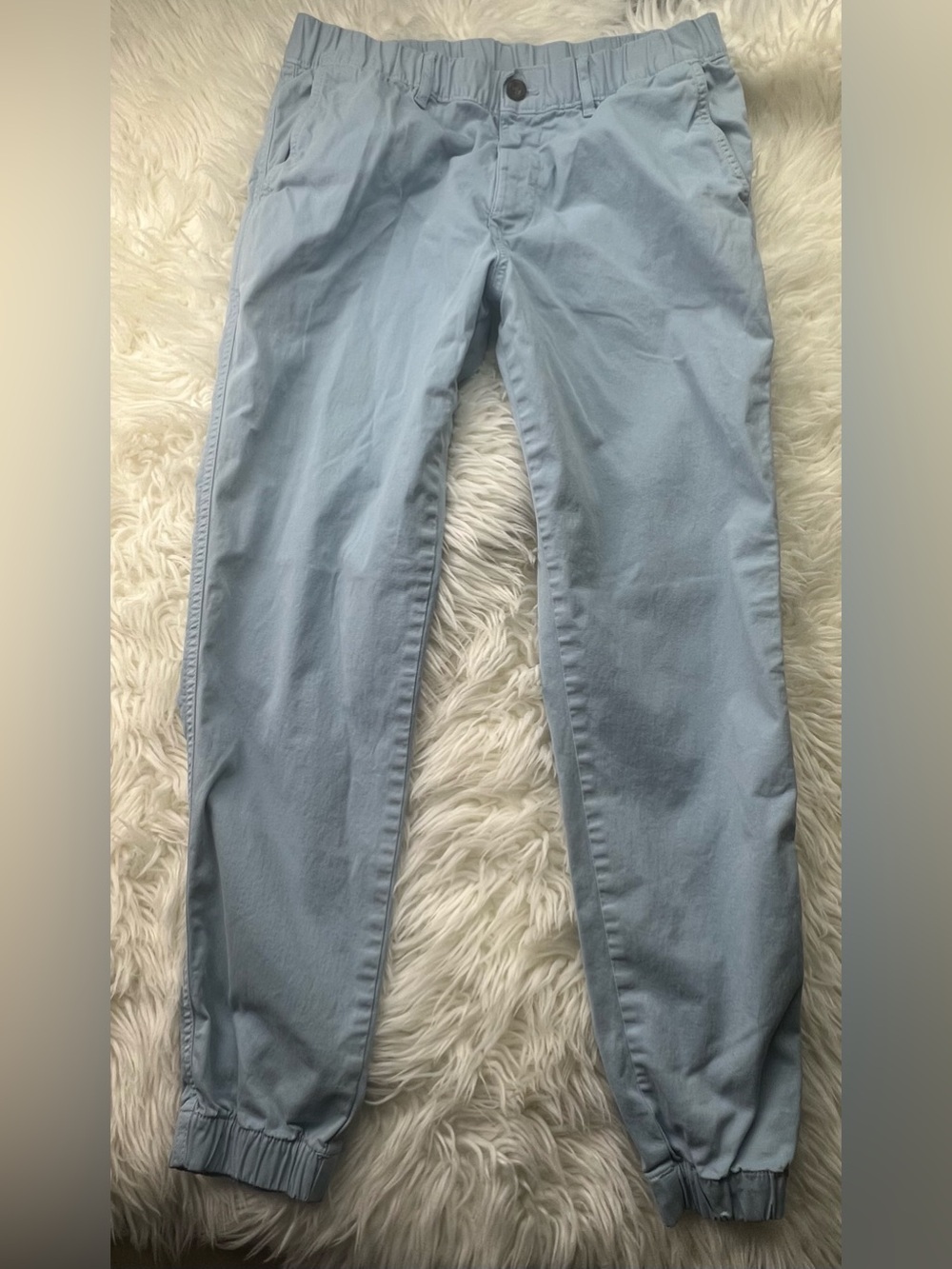 Bear bottom Light Blue Casual Jogger Pants